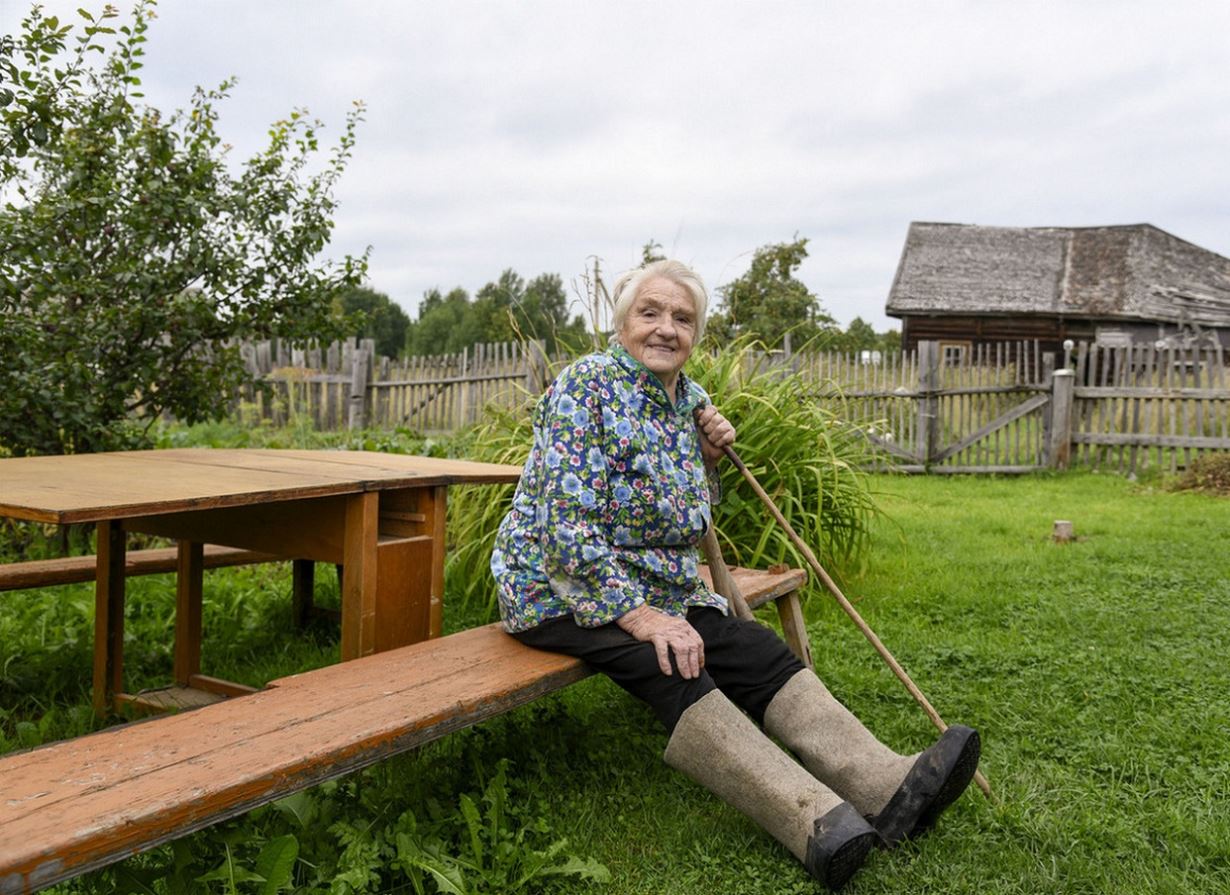 Фото Пожилых Дачниц