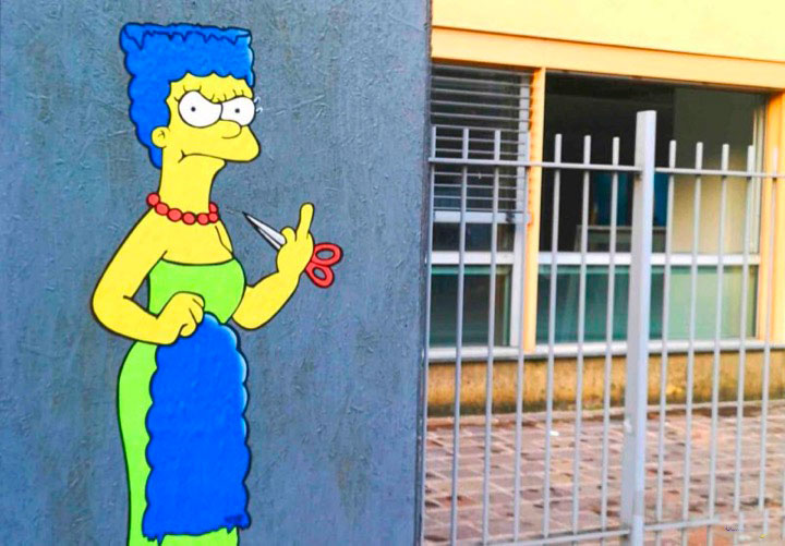 Мардж Симпсон была выебана длинными тентаклями во все дырки: Хентай мультик