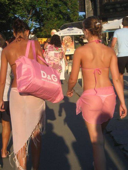 Transparent Clothes In Public